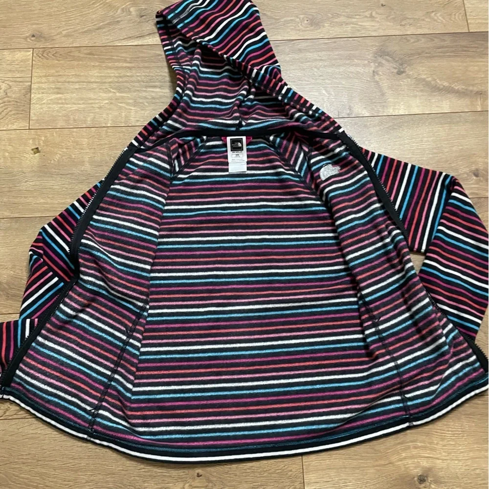 The North Face Multicolor Fleece Striped Jacket